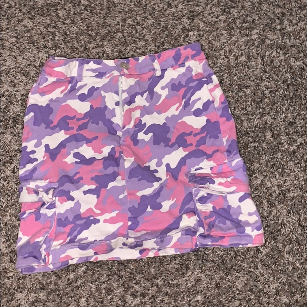 Camouflage skirt
